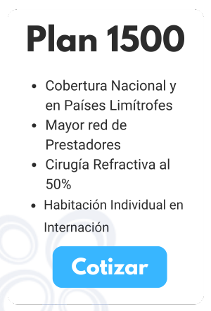 Información del Plan 1500 de Sancor Salud